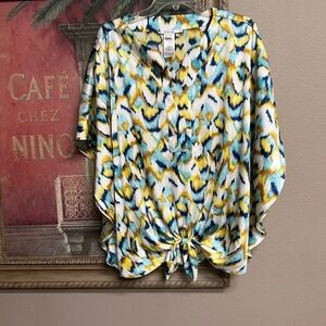 Chico’s Vibrant Multicolor Women's Top